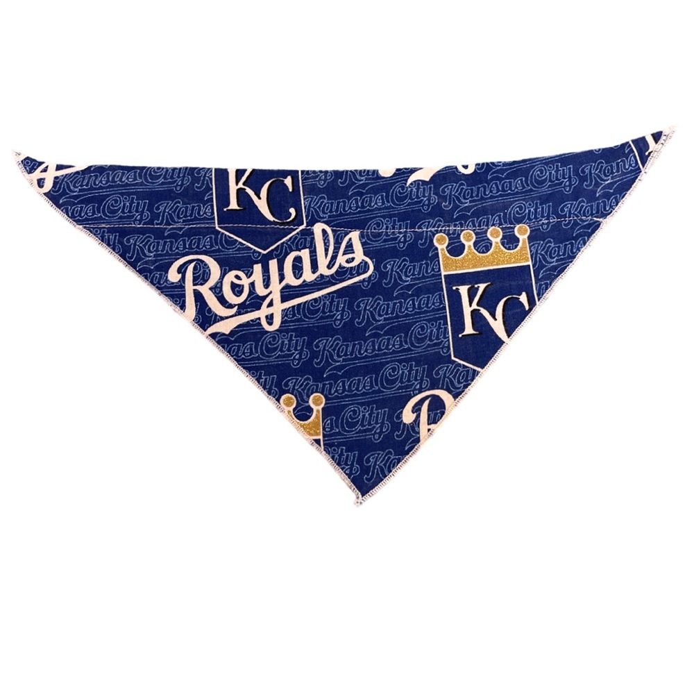 Kansas Royals MLB Bandana for Small Dogs or Cats Collars